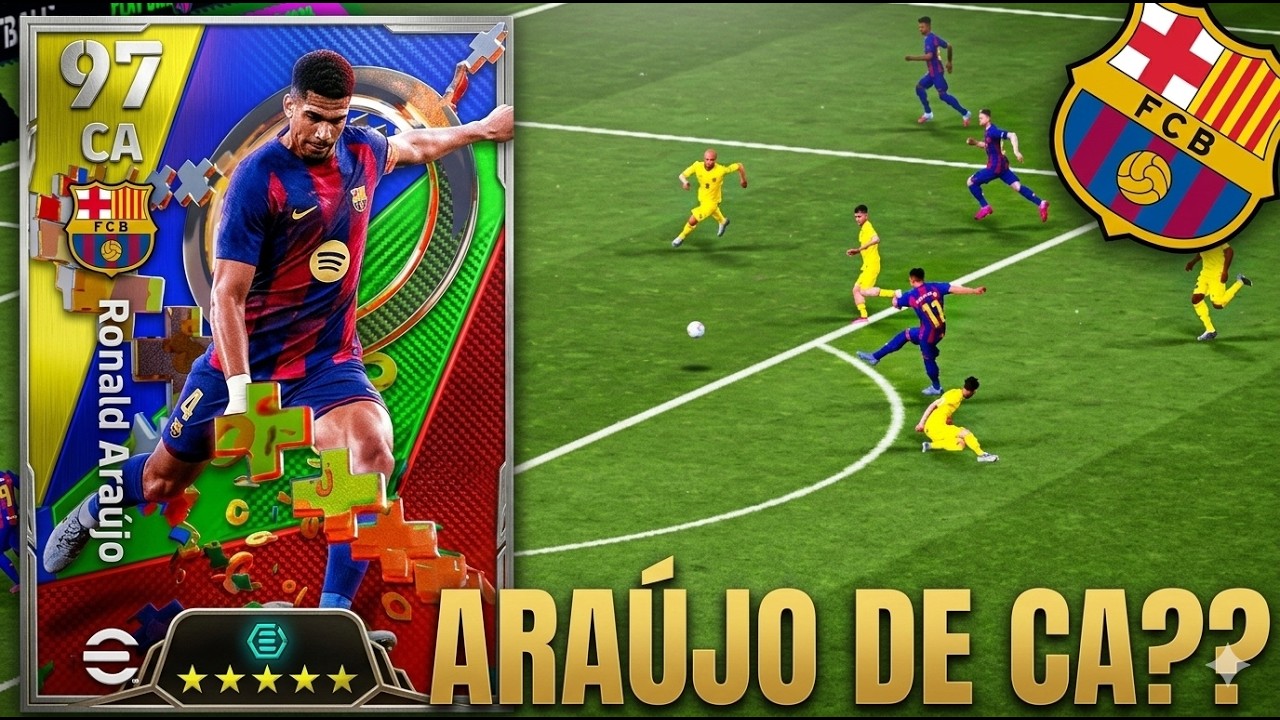 🤔 ARAÚJO DE CA? ARAÚJO 97 ATIVOU O ESTILO ARTILHEIRO no EFOOTBALL 2026 MOBILE