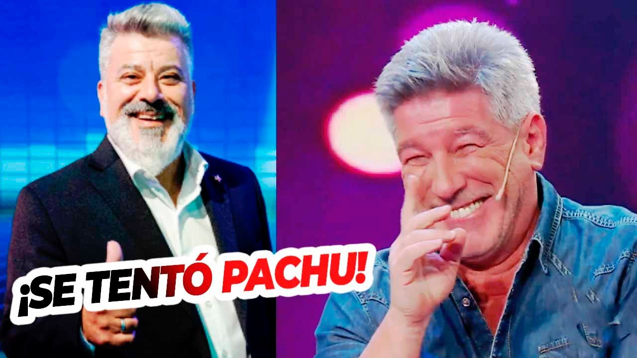 Pachu Peña vio al doble de Pichu y no pudo evitar tentarse en Bienvenidos a bordo