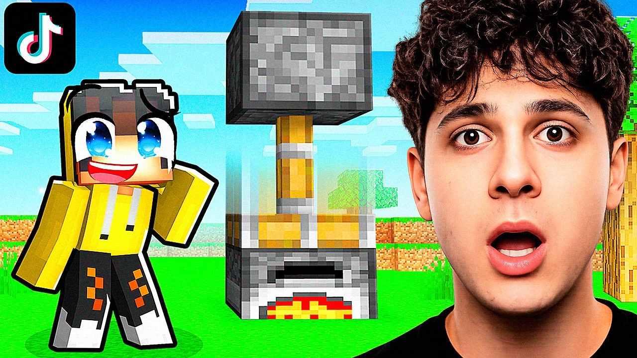 Minecraft'ta VİRAL Tiktok Hilelerini Denedik! 😱