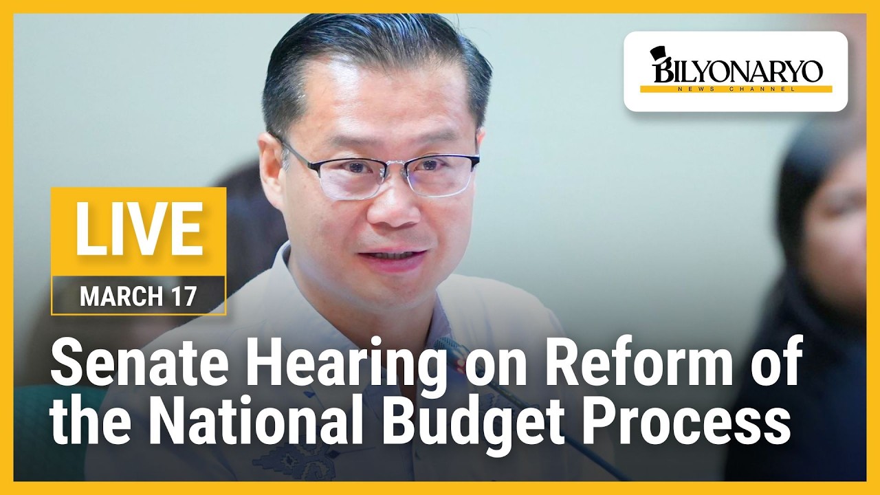 LIVE: Senate Hearing on Reform of the National Budget Process | March 17, 2026