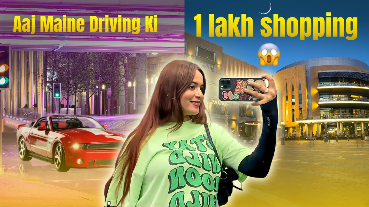 Aaj humne 1 Lakh ki shopping ki😍| Shifa Memon