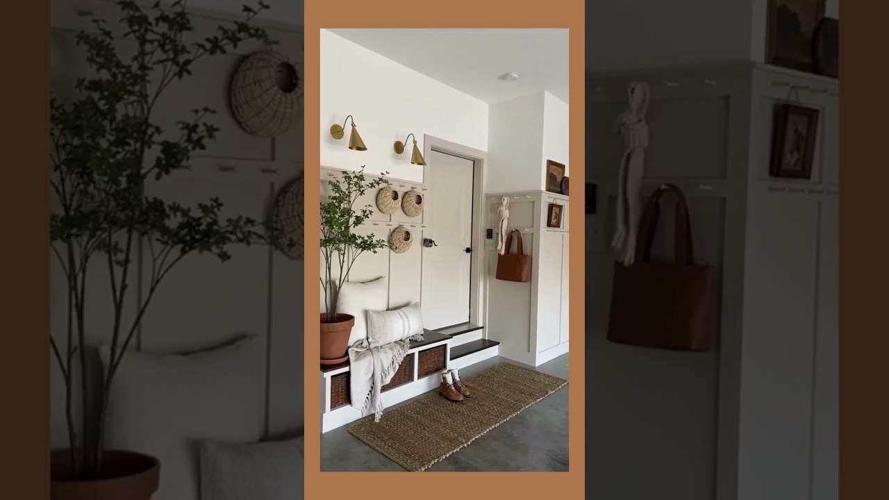 Garage Mudroom makeover   😍  😍 