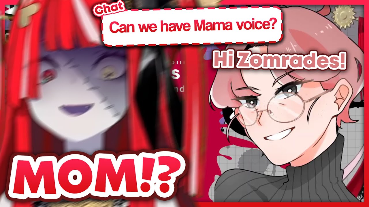 Ollie's mom suddenly came to Ollie's stream when someone asked for Mama voice