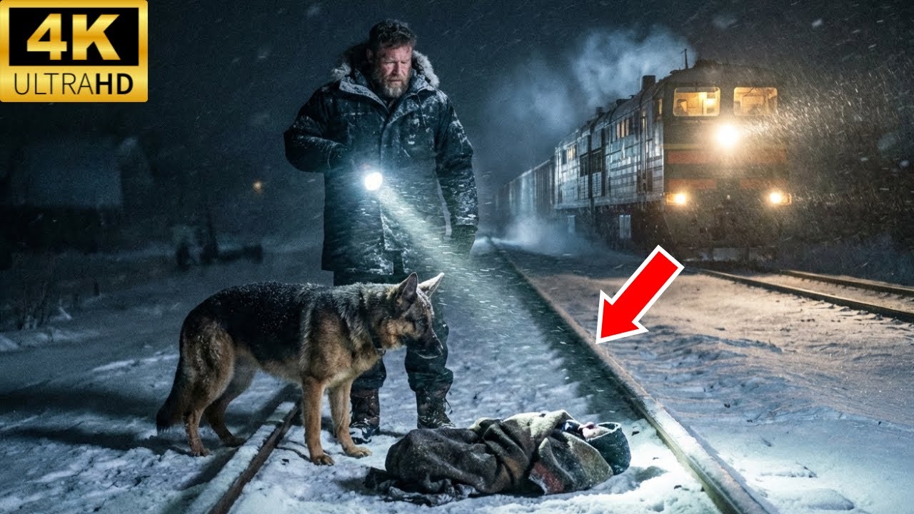 Police Dog Drags Navy SEAL to Frozen Tracks: What They Found Is Heartbreaking
