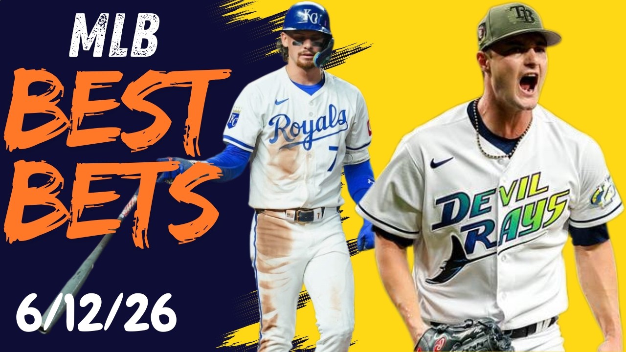 MLB BETS 6/12/26 Player Props,Parlays & Home Run Pick's