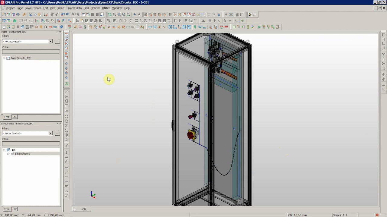 Eplan Pro Panel Advanced Course - Cable gland and 3D macro in the parts database (Free Preview)