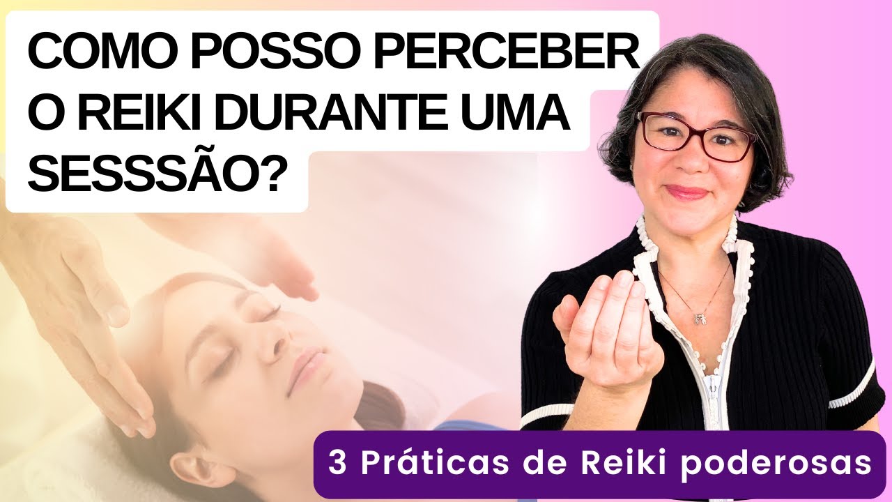 [LIVE] COMO POSSO SENTIR OU PERCEBER O REIKI DURANTE UMA SESSSÃO? - Feliz com Reiki- Kátia B Maciel
