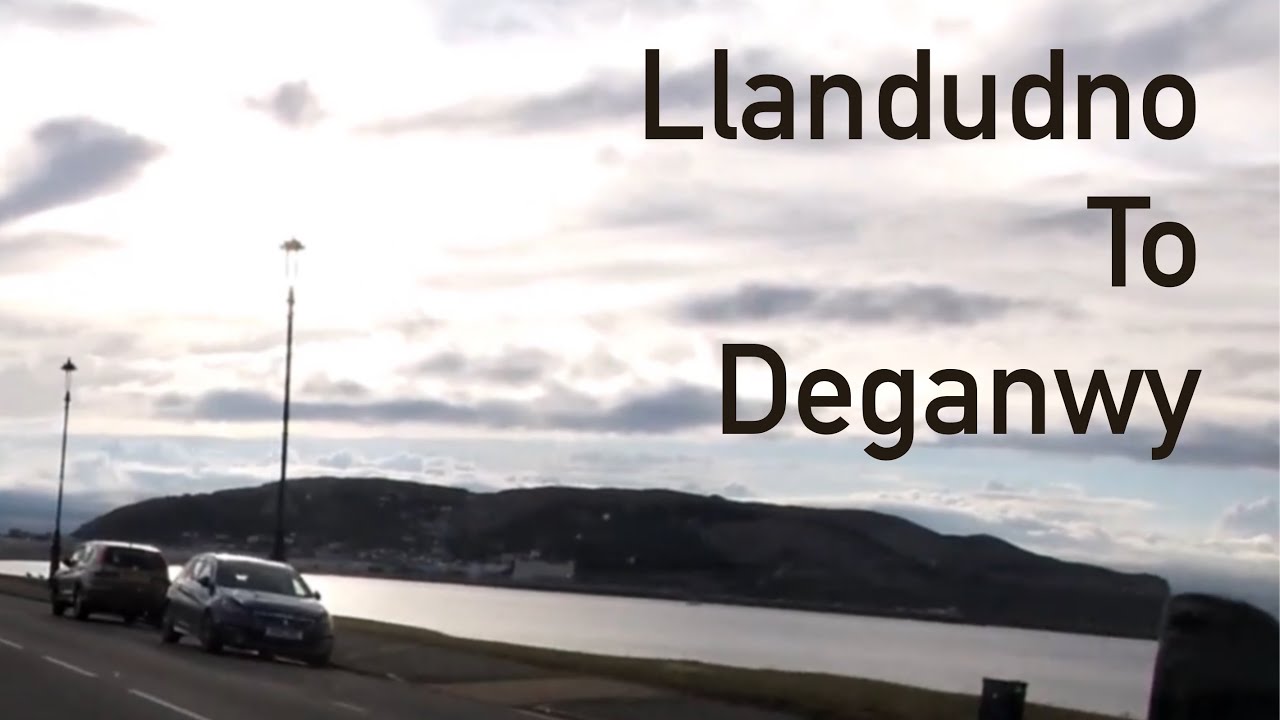 Driving Llandudno, North Wales. 18th August 2022. ASMR