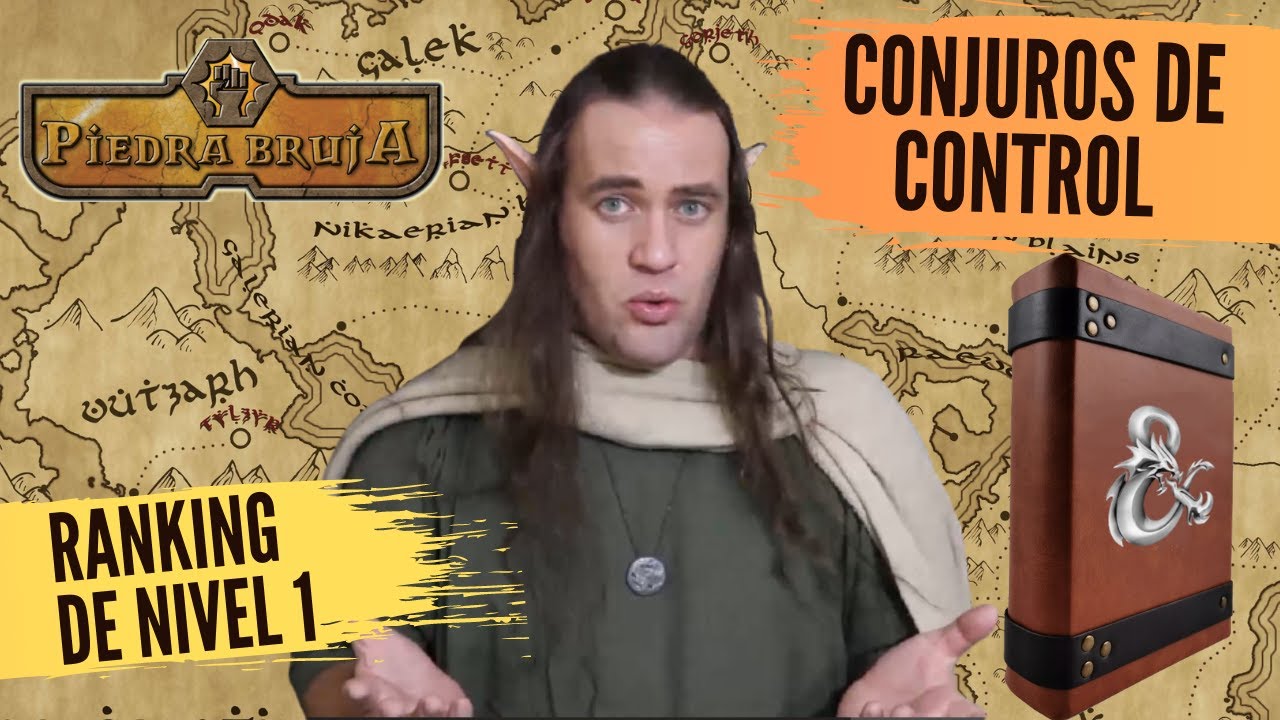 Magia D&D español 🥇 Los 6 CONJUROS y HECHIZOS de CONTROL 👑 de NIVEL 1 - Dungeons and Dragons