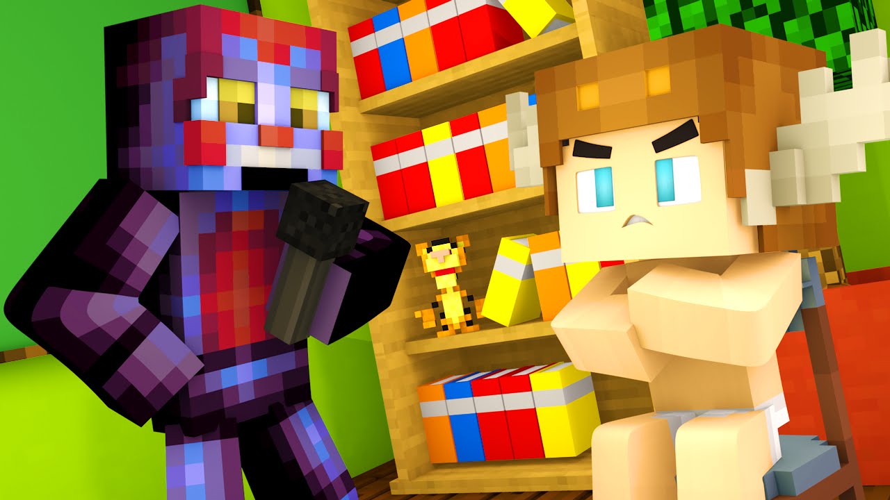 Minecraft School - FNAF Sister Location - BABY IS THE PRINCIPAL?!