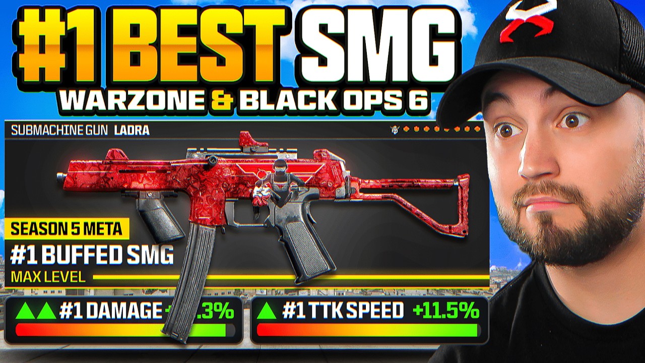 Ta ULEPSZA META SMG to jak OSZUSTWO w WARZONE BO6 SEZON 5! (Najlepszy ekwipunek Ladry w Warzone 3)