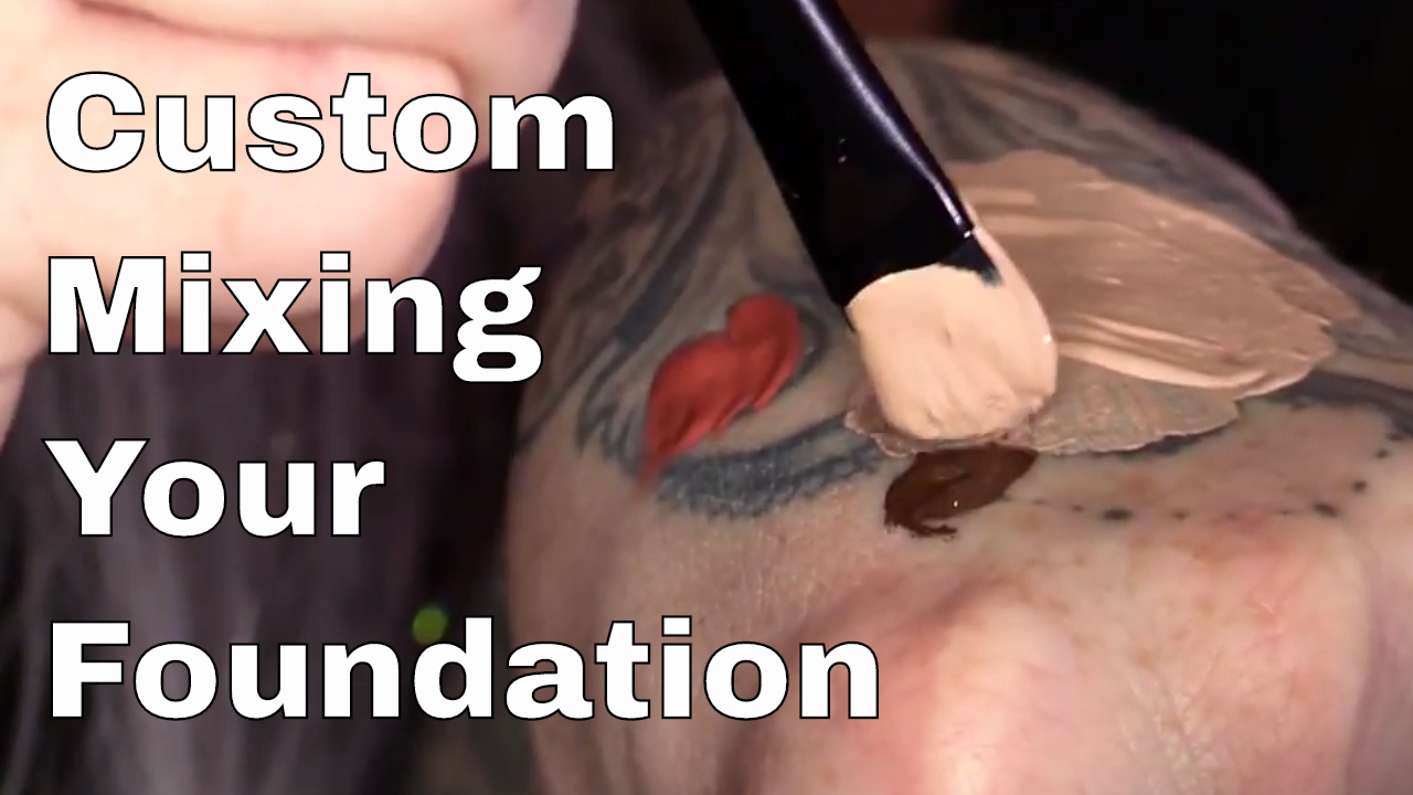 Custom Mixing Your Foundation.