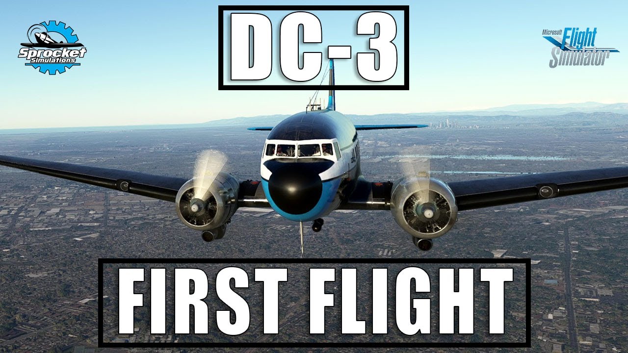 Quick Tutorial on the NEW DC-3 from the MSFS 40th Anniversary Update SU11