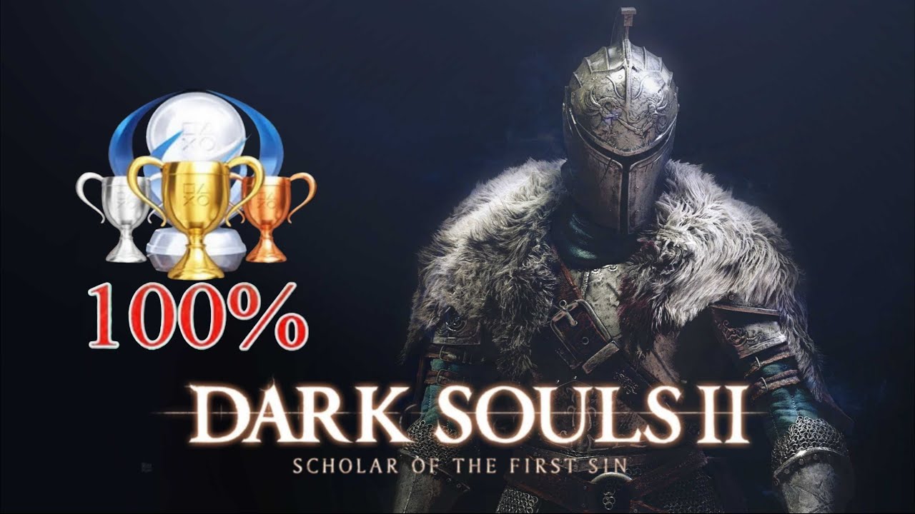 DARK SOULS 2 SCHOLAR OF THE FIRST SIN ATE PLATINA #20-🔴LIVE ON🔴