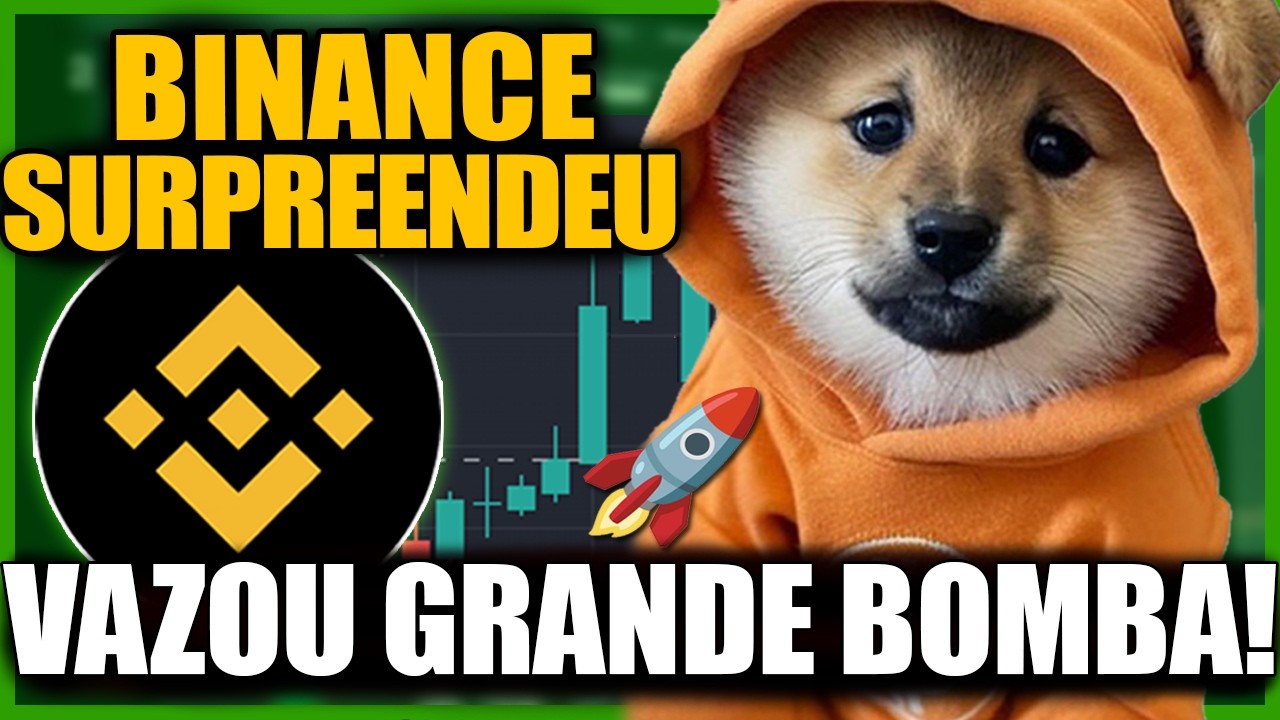 🚨 BOMBA! BINANCE MOVIMENTANDO DOG GO TO THE MOON? NOTICIA E ANALISE CRIPTOMOEDA MEMECOIN do BITCOIN