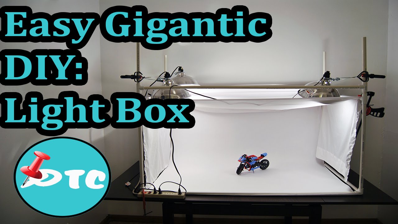 How to Make a Cheap DIY Photo Light Box!!
