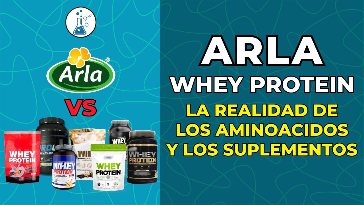 PROTEINA ARLA VS MARCAS DE SUPLEMENTOS || ¿COMO DEBERIAN DAR LOS AMINOACIDOS? || PROYECTO S