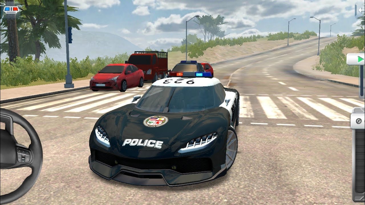 Koenigsegg gemera police sim 2022|police simulator gameplay