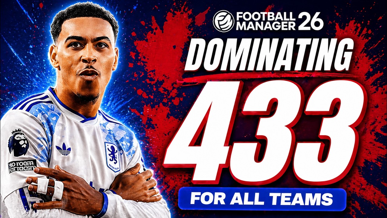 Эта тактика 4-3-3 не работает в FM26.