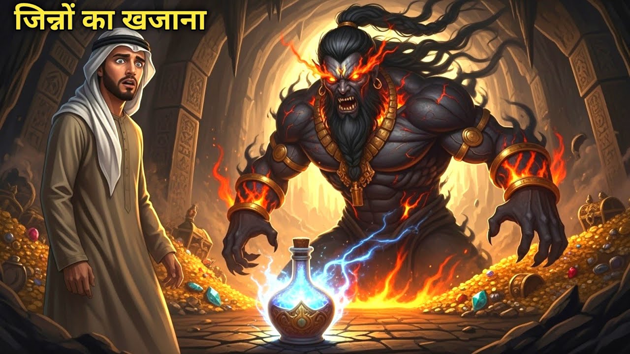 &ldquo;Jinn, Magic Ring and Good Man | Moral Story | Jinn Story in Hindi&rdquo;