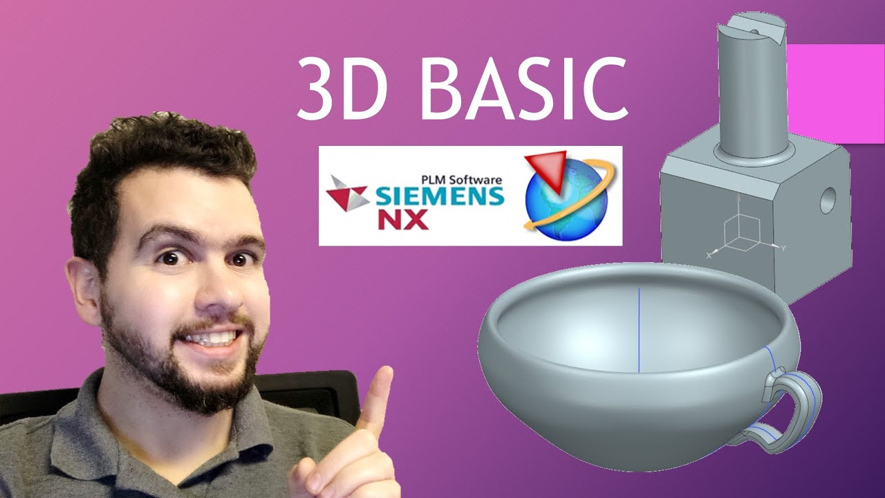 #012 Modelagem 3D com Siemens NX - B&aacute;sico