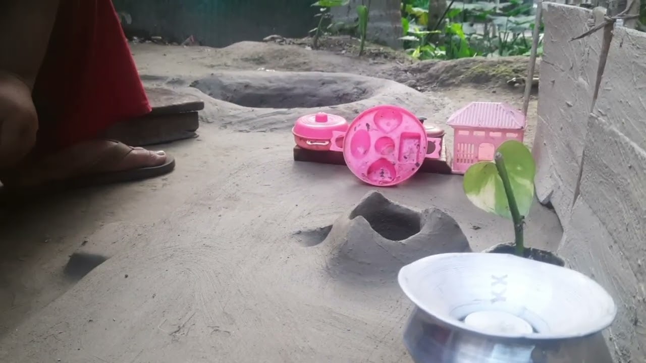 আমার শখের মিনি কিচেনটা রেডি করে কি কি রান্না করলাম! 🍁 