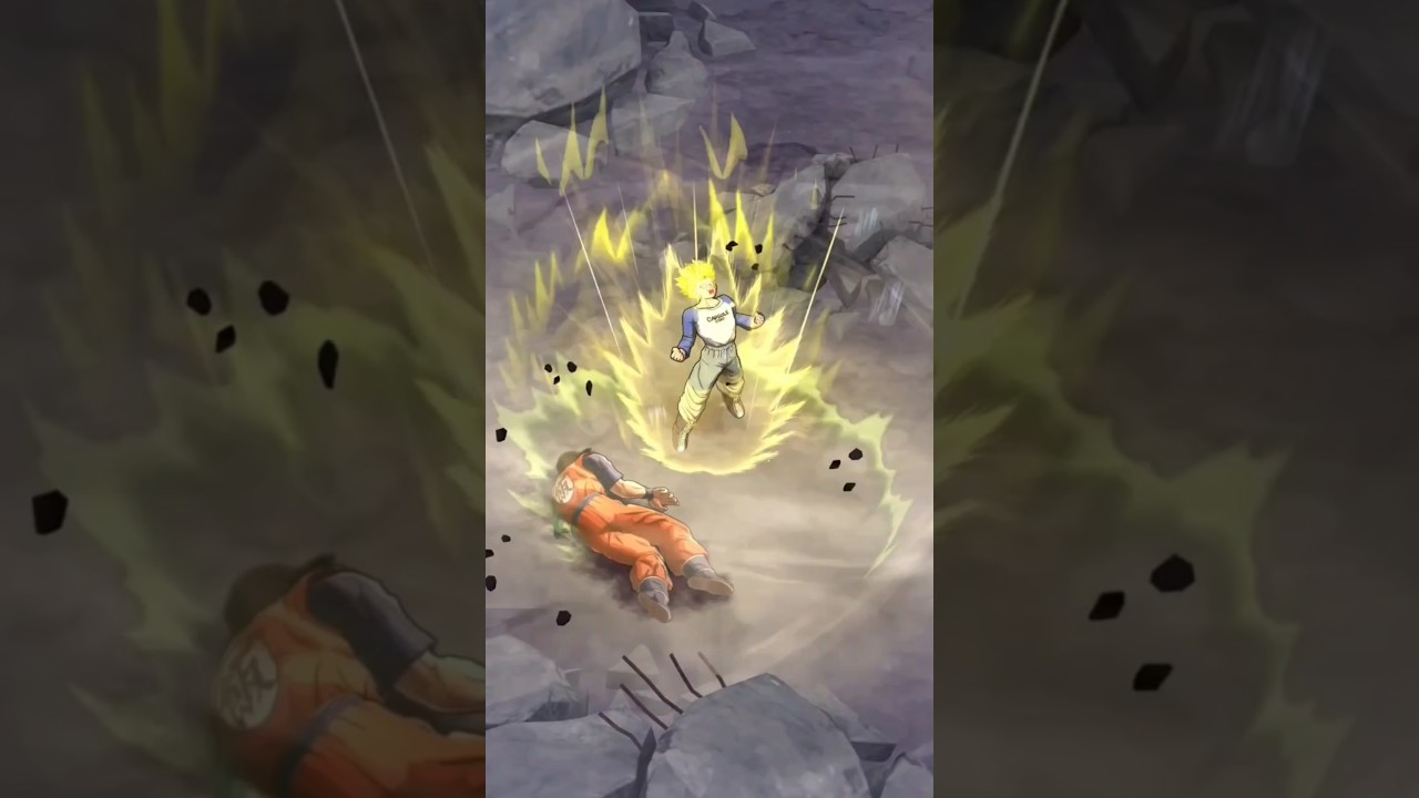 Future Gohan Death And Trunks Turns into a Super Saiyan Animation 🔥!! 