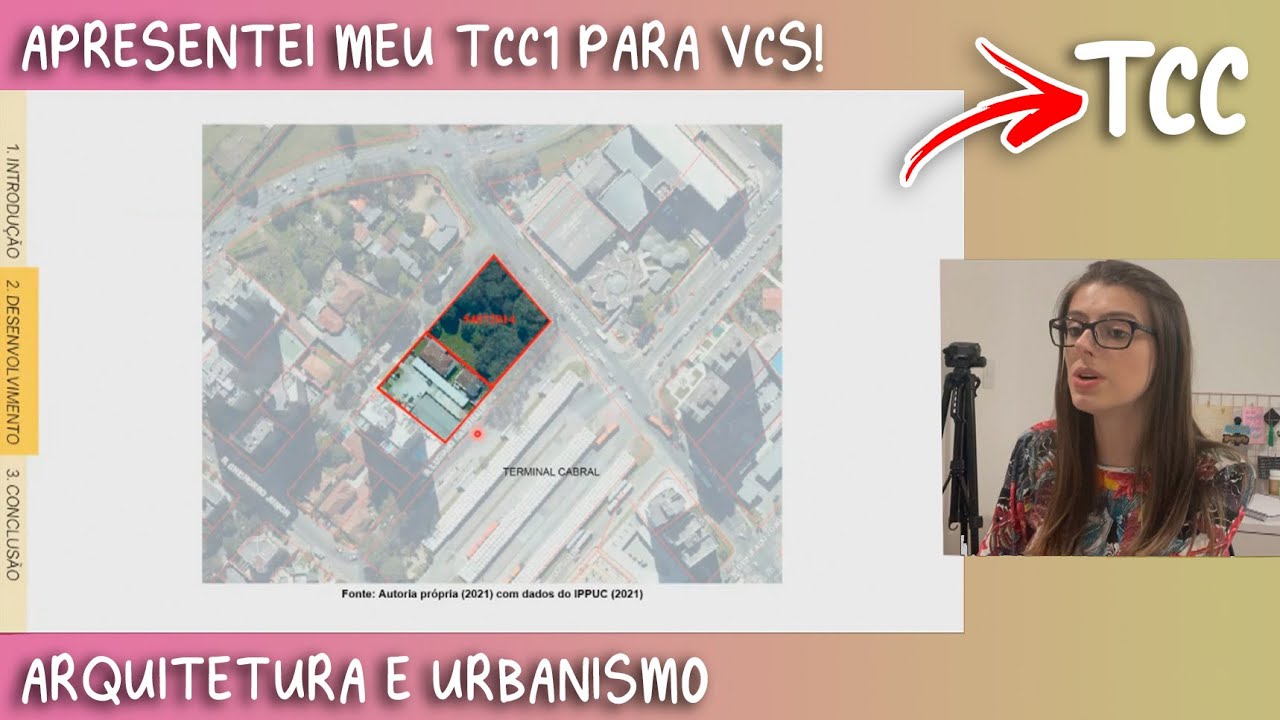 Minha Apresentação de TCC 1 - ARQUITETURA