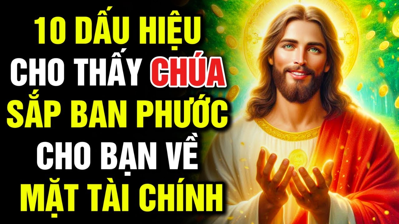 🔴 10 DẤU HIỆU CHO THẤY CHÚA SẮP BAN PHƯỚC CHO BẠN VỀ MẶT TÀI CHÍNH | Lời Chúa Hôm Nay