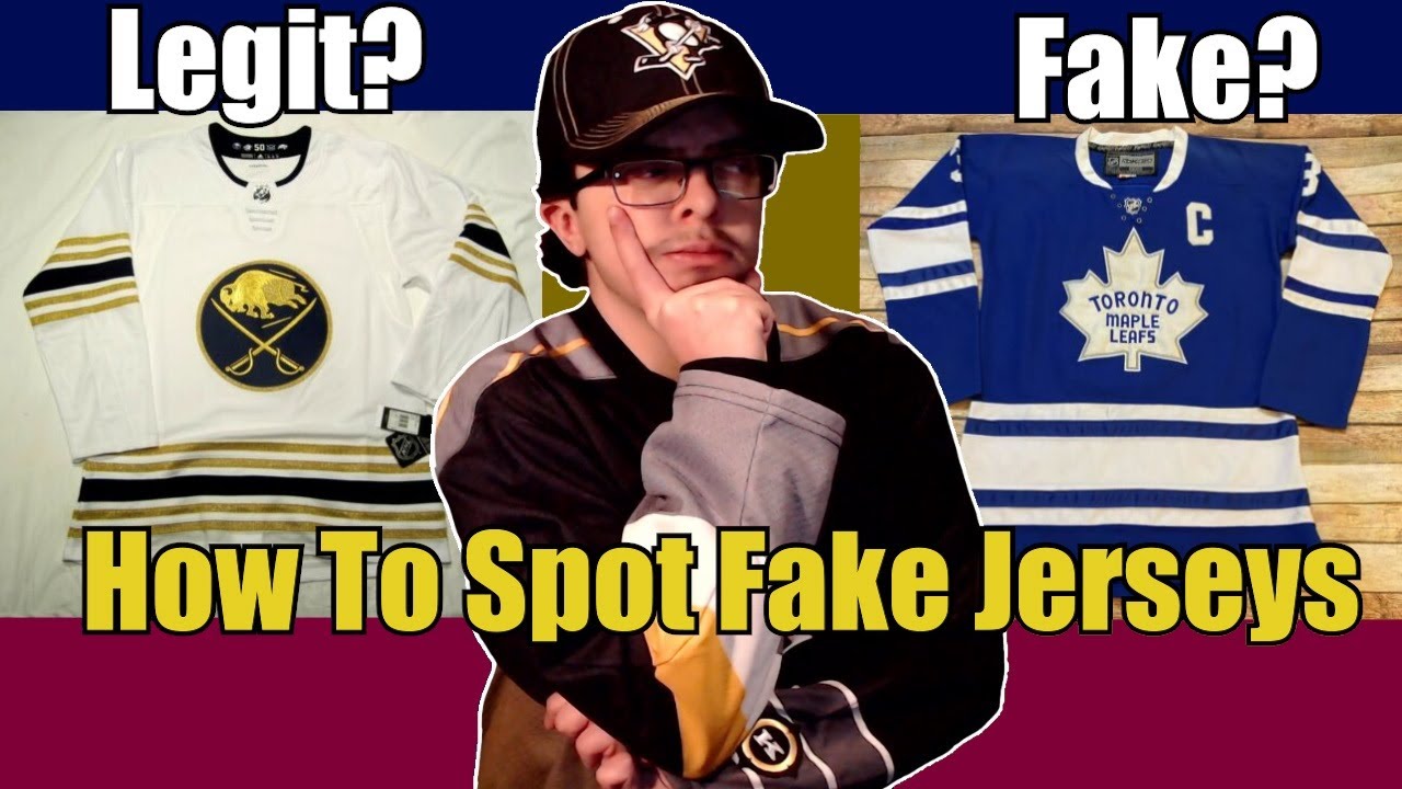 How To Spot A Fake Hockey Jersey