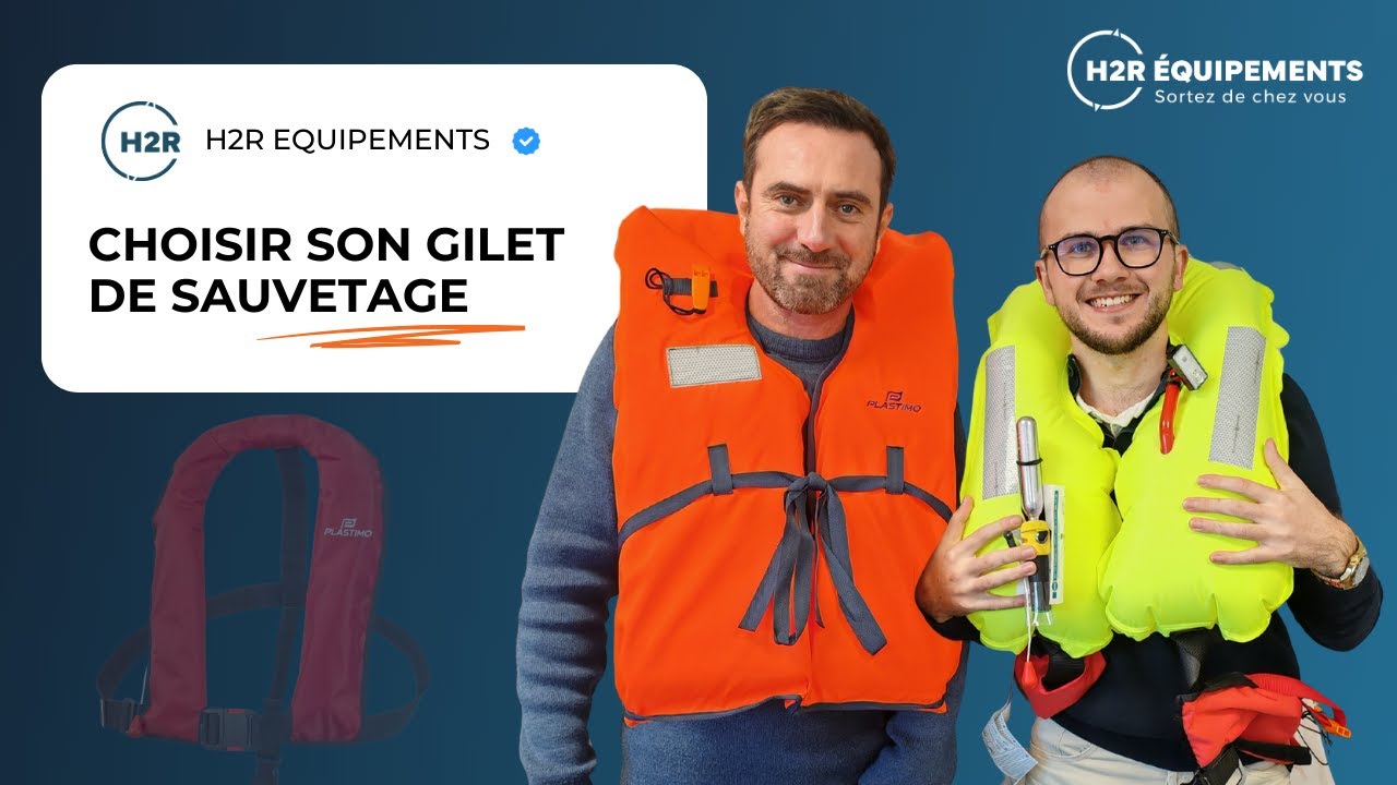 Comment choisir son gilet de sauvetage