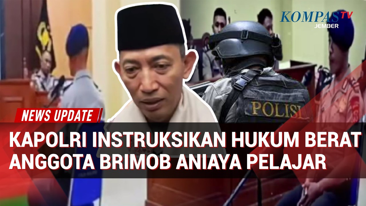 Resmi Dipecat! Kapolri Instruksikan Hukuman Berat Anggota Brimob Aniaya Pelajar di Maluku