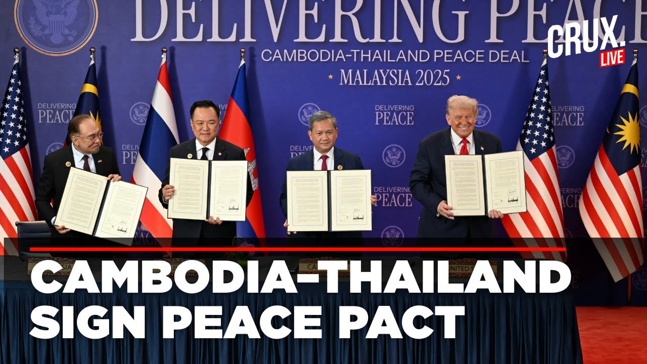 Thailand & Cambodia Sign Peace Deal | Trump, Anwar Witness Historic ASEAN Accord in Kuala Lumpur