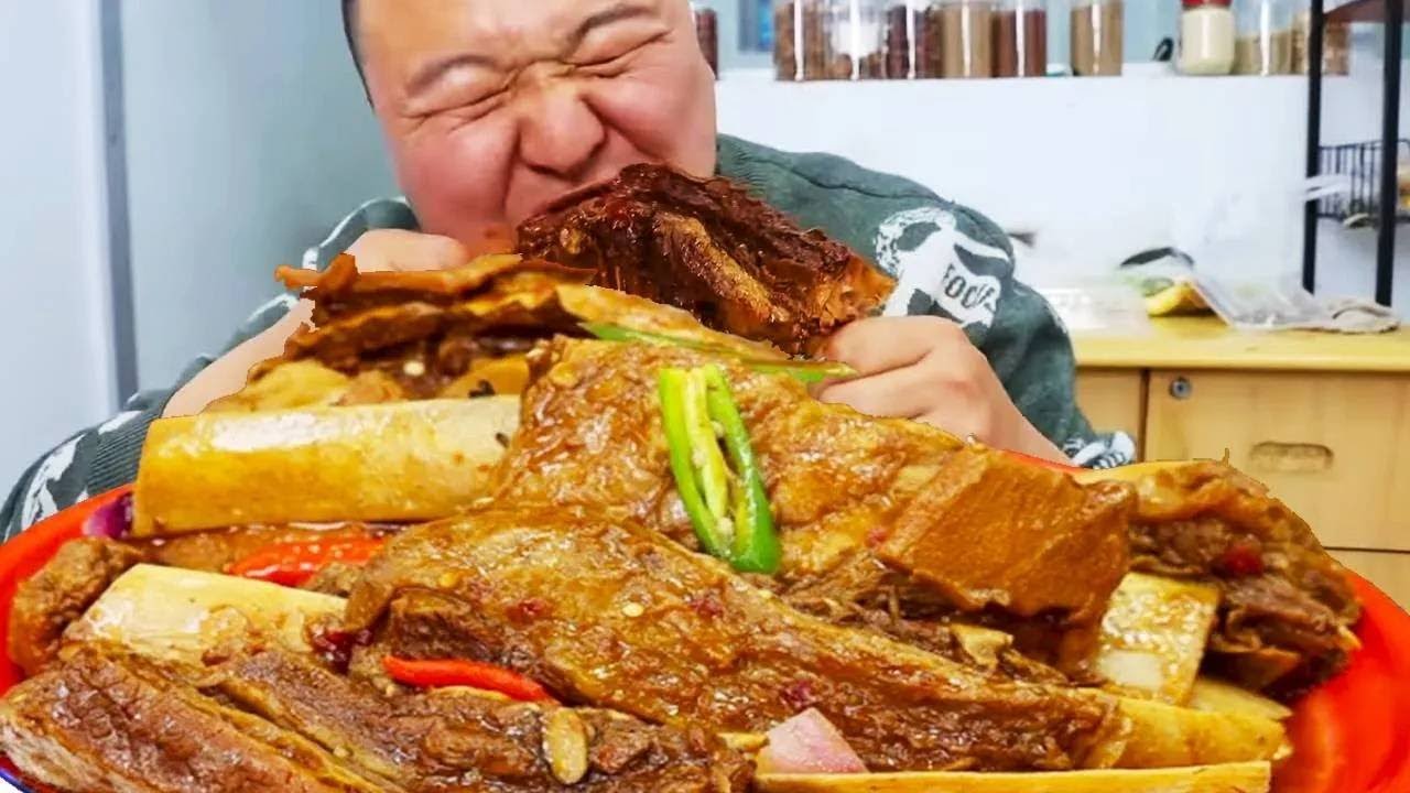 20斤牛排，阿强做“红烧牛排骨”，软烂脱骨，一口下去满嘴爆汁！【cram阿强】