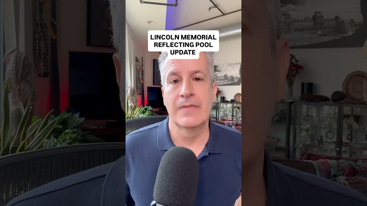 Lincoln Memorial reflecting pool update: David Hearn, the Olympian, fights back in court.