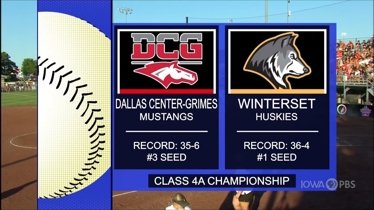 Class 4A -  Winterset Huskies vs. Dallas Center-Grimes Mustangs