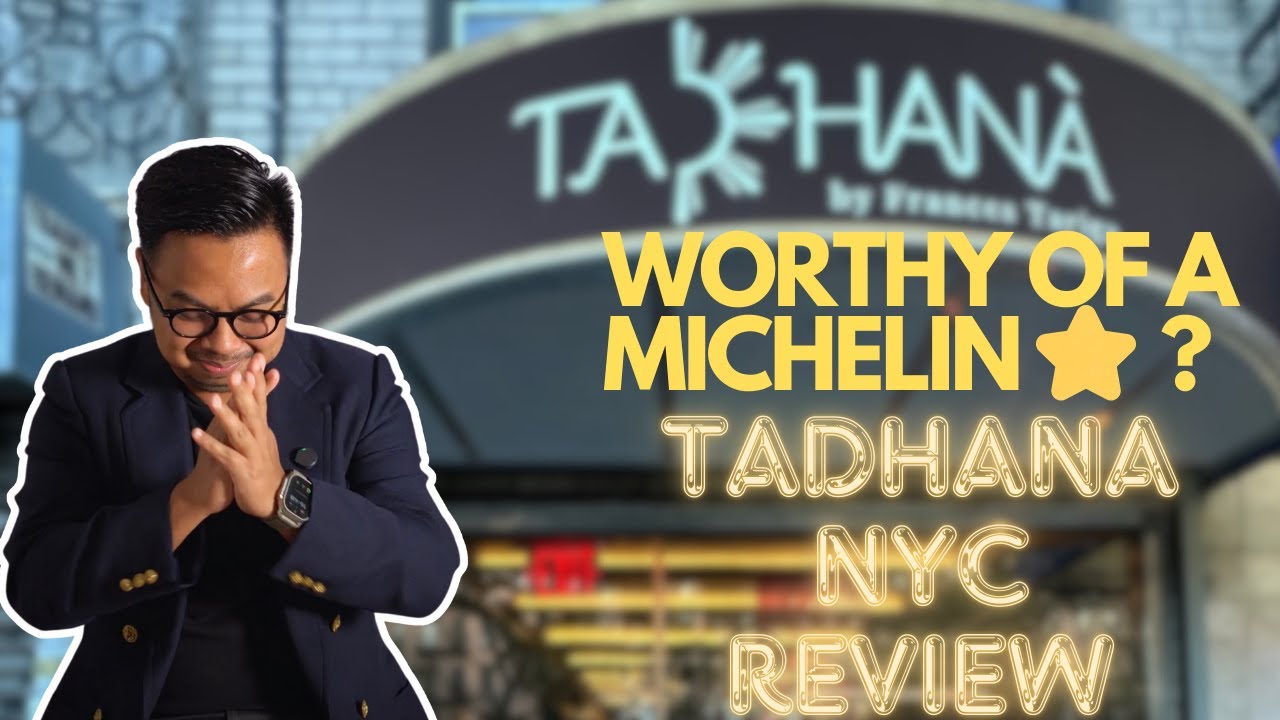 Best Filipino Restaurant in NYC? Worthy of a Michelin Star? | Tadhana NYC Review