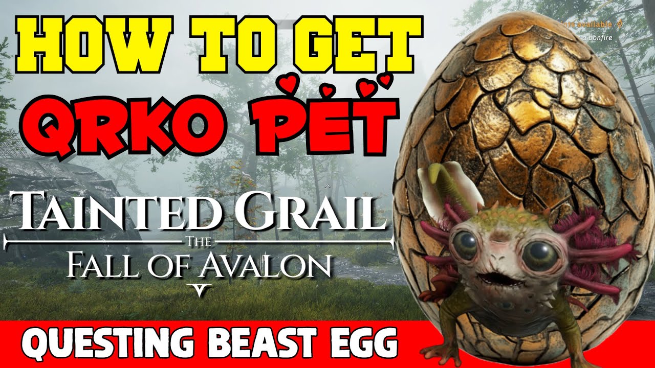 How To Hatch Qrko (Questing Beast Egg) - Tainted Grail: The Fall of Avalon
