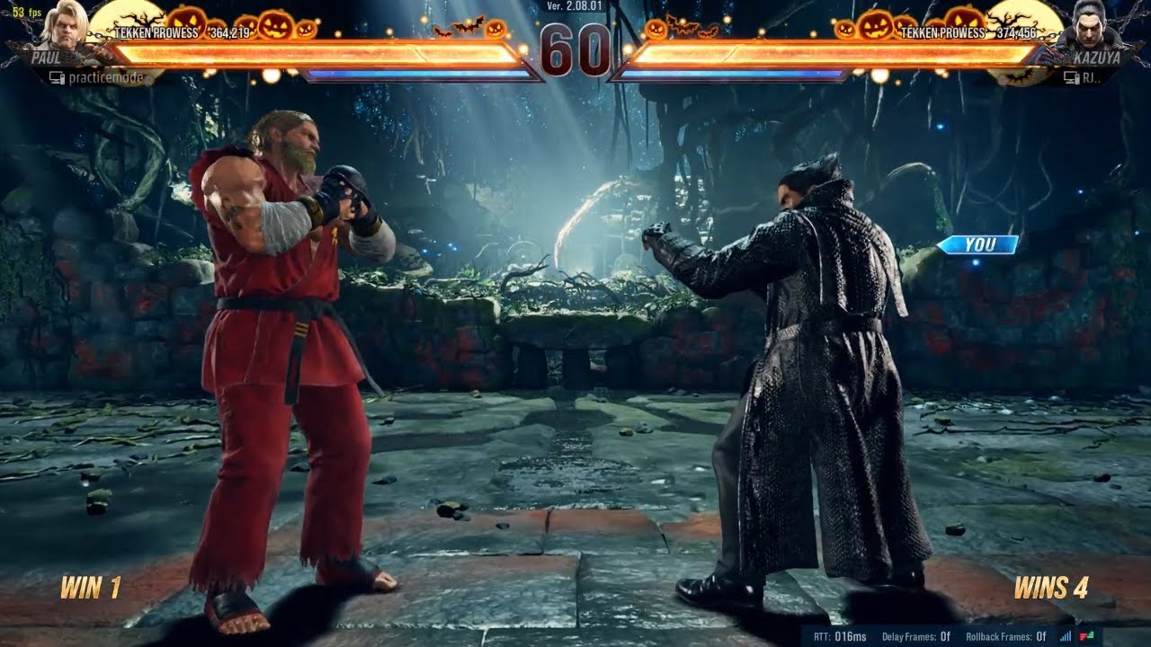 Tekken 8 Paul vs Kazuya Mishima Insane Rank Match