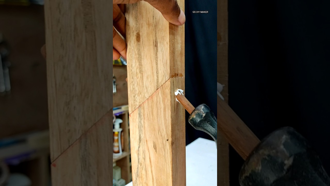 Perfect Straight Wood Joints #woodworking #maker #shorts