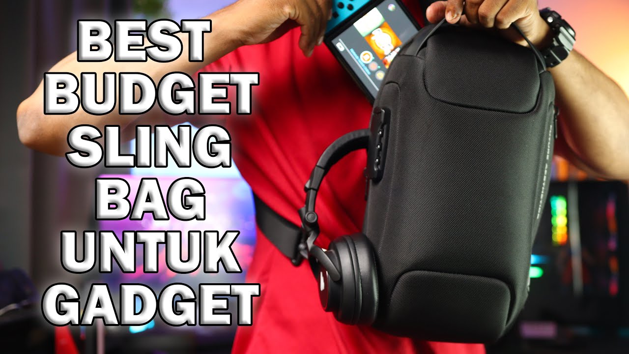 BANGE Anti-Thief : Sling bag budget paling berkualitas dan tahan lasak