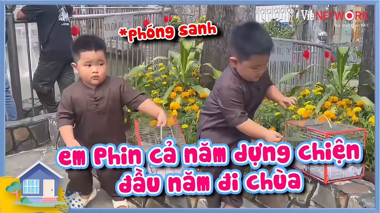 Cu Phin nguyên năm dựng chiện, cuối năm đi chùa phóng sanh 