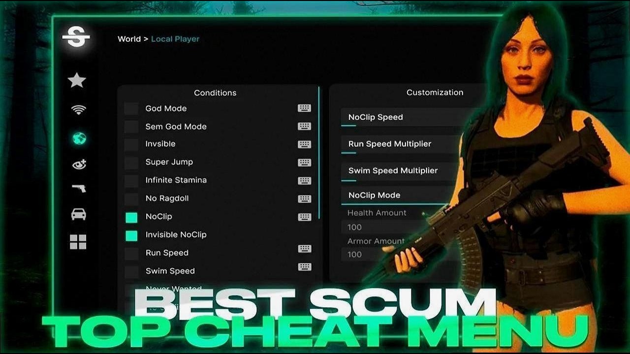 Scum - Top Cheat Menu | Updated Cheat For Scum | Many Functions | FREE Download 2026