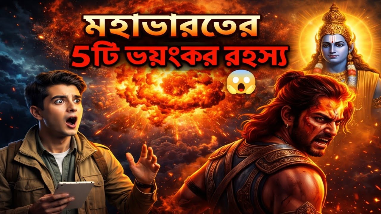 “মহাভারতের ৫টি ভয়ংকর রহস্য 😱 যা আজও বিজ্ঞানকে অবাক করে!”