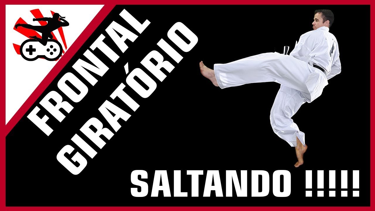 Chute Frontal Giratório - Tutorial -  Kickboxing Karate Taekwondo Muay Thai Artes Marciais