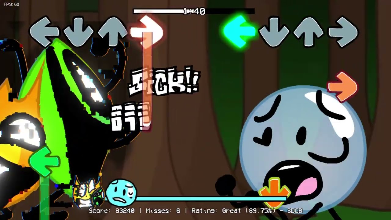 FNF Battle for Corrupted Island vs Pibby BFDI | Finalists