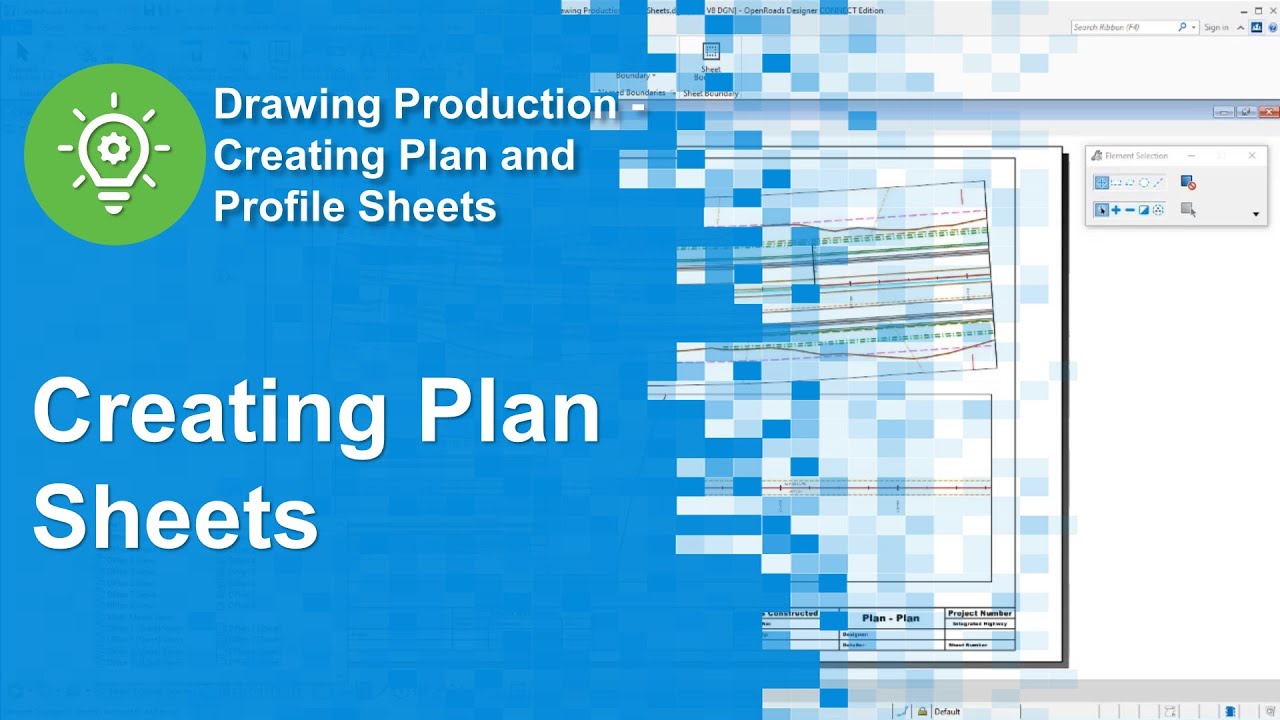 01 Creating Plan Sheets