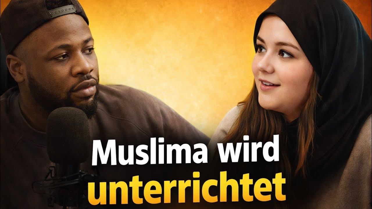 Unwissende konvertierte Muslima wird unterrichtet - Mensah Tiktok 