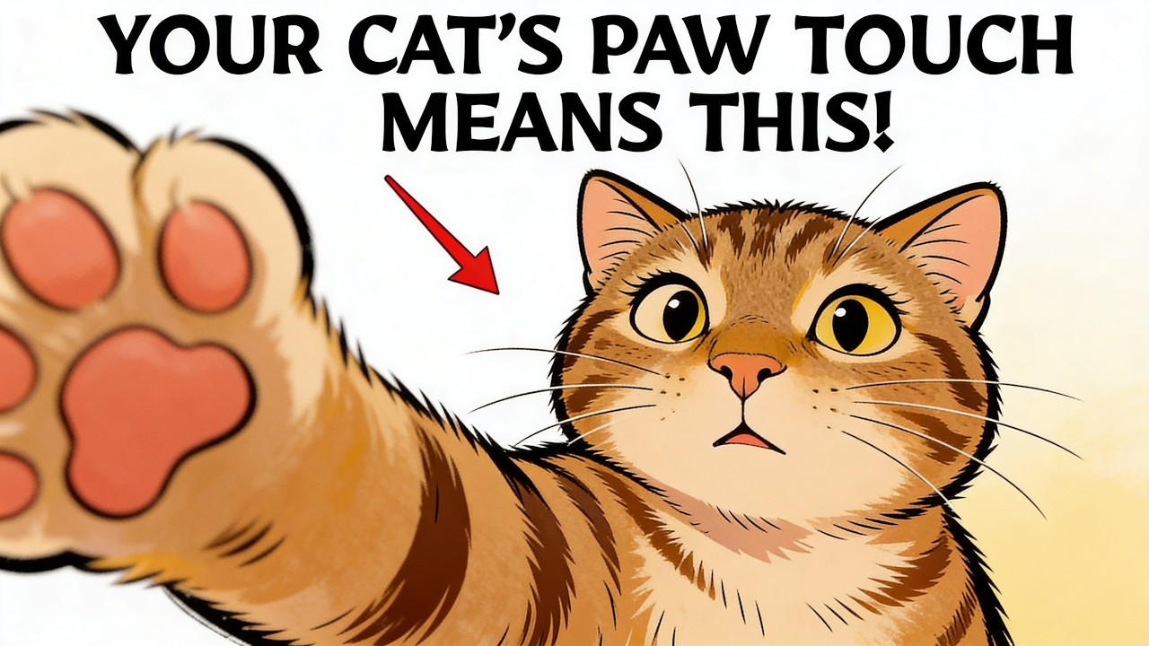 If Your Cat Puts Their Paw on You  They re Trying To Tell You This