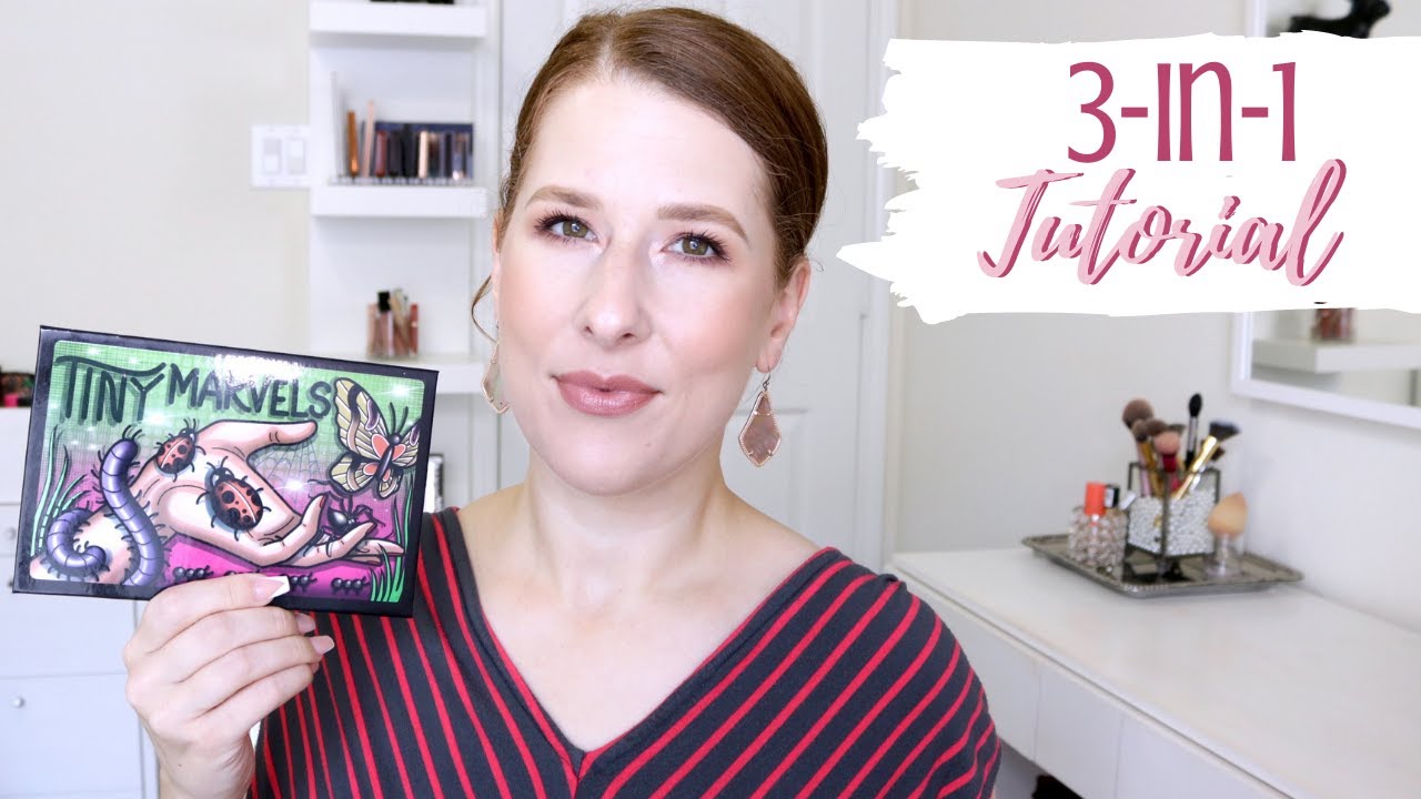 3-IN-1 TUTORIAL | TINY MARVELS PALETTE | SYDNEY GRACE X MEL THOMPSON